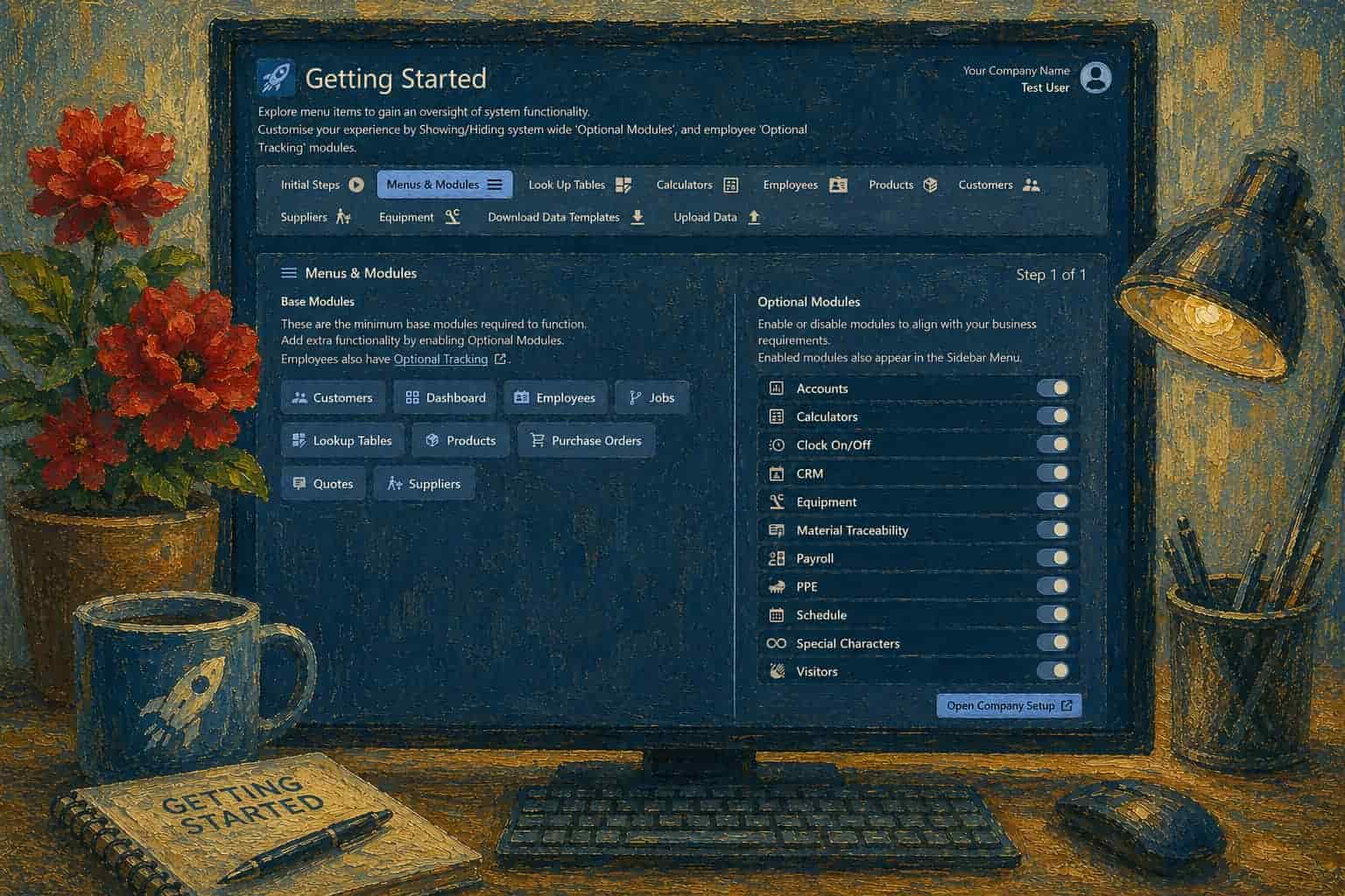 Getting Started — product feature